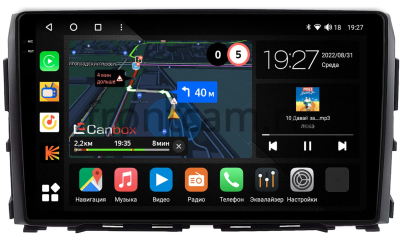 Штатная магнитола Nissan Titan 2 2015-2024 Canbox M-Line 2K 4178-10-1245 на Android 10 (4G-SIM, 4/64, DSP, QLed)