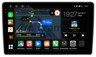 Штатная магнитола Toyota Mark 2 (X100), Chaser (X100), Cresta (X100) 1996-2001 Canbox M-Line 2K 4179-9455 на Android 10 (4G-SIM, 4/64, DSP, QLed)