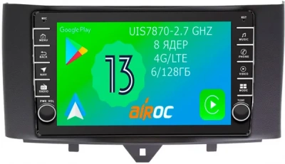 Штатная магнитола Airoc AB-2508 для Smart Fortwo 2, 2011-2015