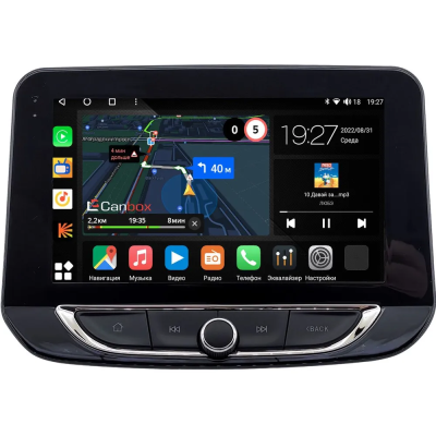 Штатная магнитола Chevrolet Onix 2, Orlando 2, Kovoz 2020-2022 (China) Canbox M-Line 4544-9-1520 на Android 10 (4G-SIM, 2/32, DSP, QLed)