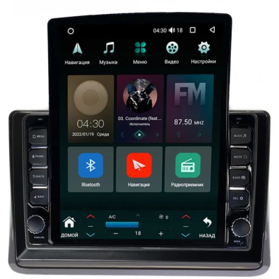 Штатная магнитола Toyota Esquire, Noah 3 (R80), Voxy 3 (R80) 2014-2022 Canbox M-Line 5610-10-197 на Android 10 (4G-SIM, 2/32, DSP, QLed, Tesla)