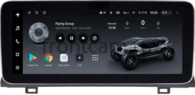 Штатная магнитола Honda Accord 10 2017-2023 12.3 дюйма Teyes LUX ONE (Round Corner) 6/128 RM-0340 на Android 10 (4G-SIM, 6/128, DSP, QLed) Mercedes Style