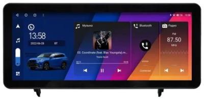 Штатная магнитола Lexus RX 270, RX 350, RX 450h 2008-2015 12,3 дюйма Carmedia HP-1211-С-OL-1053-Q на Android 12 (4G-SIM, 6/128, DSP, QLed) Audi Style