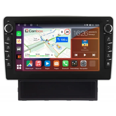 Штатная магнитола Canbox H-Line 7834-9384 для Nissan AD 3 2006-2024 на Android 10 (4G-SIM, 6/128, DSP, IPS) С крутилками