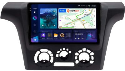 Штатное головное устройство Mitsubishi Outlander 2002-2009 (для авто с кондиционером) Teyes CC3 2K 4/64 9.5 дюймов RM-9-1500 на Android 10 (4G-SIM, DSP, QLed)