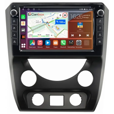 Штатная магнитола SsangYong Rexton 3 2012-2017 Canbox H-Line 7822-9-2163 на Android 10 (4G-SIM, 4/32, DSP, IPS) С крутилками