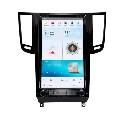 Carmedia ZF-1828-GE ("Тесла-стиль") штатная магнитола для Infinity FX35 2009-2013, QX70 2013-2016 на Android 13 c 8GB, DSP, 4G