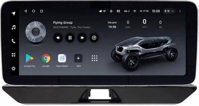 Штатная магнитола Toyota Harrier 4 (XU80), Venza 2 2020-2024 12.3 дюйма Teyes LUX ONE 360 6/128 RM-0051 на Android 10 (4G-SIM, 6/128, DSP, QLed) Mercedes Style