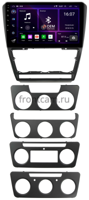 Штатная магнитола Canbox RS10-1217 для Skoda Octavia A5 2004-2013 (черная, матовая) на Android 10 (IPS, DSP, CarPlay)