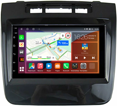 Магнитола в штатное место 2 din Volkswagen Touareg 2 2010-2018 (глянец) Canbox Logic-i3 5731-RP-11-435-461 на Android 11 (4G-SIM, 6/128, DSP, QLed, 360)