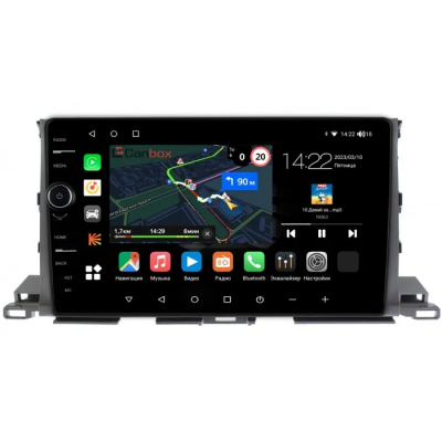 Toyota Highlander 3 (U50) 2013-2019 Canbox M-Line 7850-1035 на Android 10 (4G-SIM, 2/32, DSP, QLed)