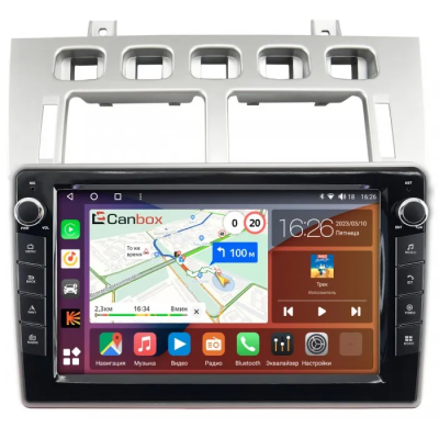 Штатная магнитола Chery Fora (А21) 2006-2011 Canbox H-Line 7822-9-1684 на Android 10 (4G-SIM, 4/32, DSP, IPS) С крутилками