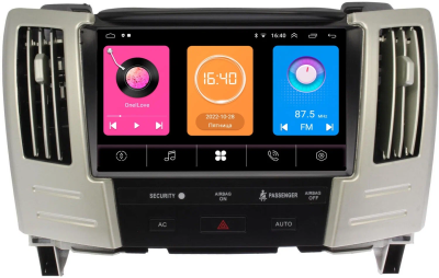 Штатная магнитола Toyota Harrier 2 (XU30) 2003-2013 OEM RK9-9583 на Android 10 (CarPlay, AHD, 1/32)