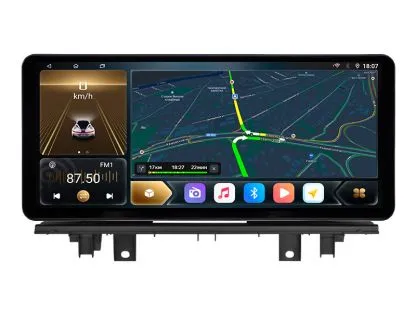 Штатная магнитола BMW X1 F48 2015-2019 NBT 12,3 дюйма Carmedia OL-3052-1-1053-Q на Android 12 (4G-SIM, 6/128, DSP, QLed) Audi Style