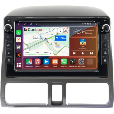 Штатная магнитола Honda CR-V 2 2001-2006 Canbox H-Line 7822-9204 Android 10 (4G-SIM, 4/32, DSP, IPS) С крутилками