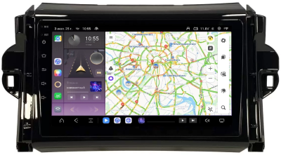 Carmedia OL-9699-PH-9009-12256-TS20 Штатная магнитола для Toyota Fortuner 2015+ на Android 13 c 12GB, DSP, 4G