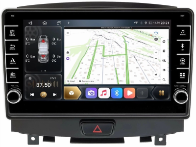 Carmedia KP-9250-FW-N (крутилки) штатная магнитола для Infiniti QX50 2013-2017, EX25 (J50), EX35 (J50), EX37 (J50) 2007-2013 на Android 12 c 4GB, DSP, 4G