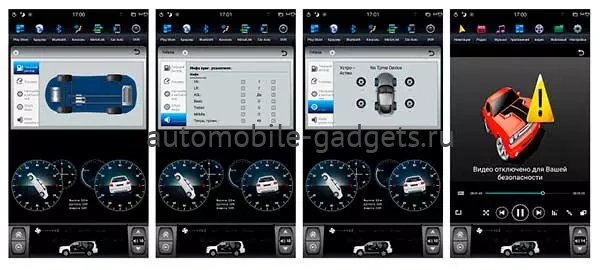 Carmedia ZF-1258A-Q6 ("Тесла-стиль") штатная магнитола для Ford Mustang 2009-2013 (климат) на Android 11, 8GB, DSP, 4G