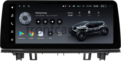 Штатная магнитола BMW X1 (F48) 2015-2023 12.3 дюйма Teyes LUX ONE (Round Corner) 4/32 RM-0014 на Android 10 (4G-SIM, 4/32, DSP, QLed) Mercedes Style