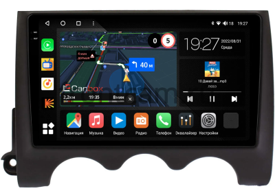 Штатная магнитола Mitsubishi Pajero Mini 2 2008-2012 Canbox M-Line 2K 4179-9-1737 на Android 10 (4G-SIM, 4/64, DSP, QLed)