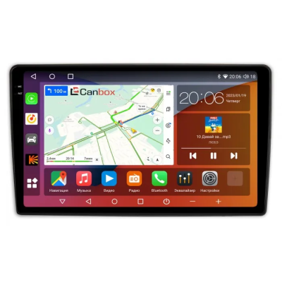 Штатная магнитола Canbox H-Line 2K 4185-10-1323 для Fiat 500L 2012-2017 на Android 10 (4G-SIM, 6/128, DSP, QLed)