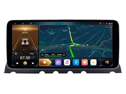 Штатная магнитола BMW 7 Series E70 F01 (2009-2012) CIC F02 (2012-2015) NBT 12,3 дюйма Carmedia OL-3050-1051-Q на Android 12 (4G-SIM, 6/128, DSP, QLed) Mercedes Style