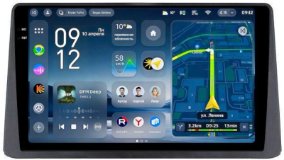 Штатное головное устройство Teyes CC4 Pro 2K 12/256 9.5 дюймов RM-9-494 для Opel Mokka 2012-2016 на Android 13 (4G-SIM, DSP, QLed, AI)