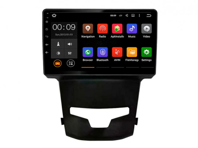 Airoc 2K RX-4012 штатная магнитола для SsangYong Actyon 2, Korando 3 2013-2024 на Android 13 с 8GB, DSP, 4G