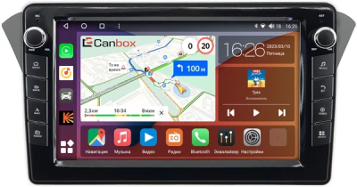 Штатная магнитола Hyundai Genesis Coupe 2012-2016 Canbox H-Line 7824-9-1191 на Android 10 (4G-SIM, 6/128, DSP, IPS) С крутилками