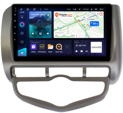 Штатное головное устройство Honda Jazz 2001-2008 (с климат-контролем, левый руль) Teyes CC3L 4/64 9 дюймов RM-9267 на Android 10 (4G-SIM, DSP, IPS)