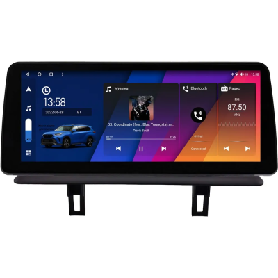Штатная магнитола BMW 1 (E81/E82) 2004-2014 12.3 дюйма Canbox H-Line 7815-0480 на Android 10 (4G-SIM, 6/128, DSP, QLed) BMW Style