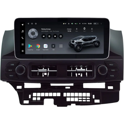 Штатная магнитола Mitsubishi Lancer 10 2007-2017 12.3 дюйма Teyes LUX ONE (Round Corner) 6/128 RM-0525 на Android 10 (4G-SIM, 6/128, DSP, QLed) Mercedes Style