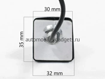 Универсальная камера переднего/ заднего вида с переключателем AHD/CVBS AVS330CPR980V для установки на вертикальную плоскость