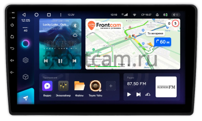 Штатное головное устройство Teyes CC3L 4/32 10 дюймов RM-10-1952 для Citroen C5 2 2007-2017 на Android 10 (4G-SIM, DSP, IPS)