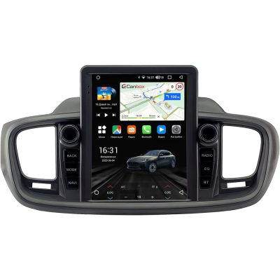 Штатное головное устройство Kia Sorento 3 Prime 2014-2020 (темно-серая) Canbox (Tesla style) 9.7 дюймов 4/64 GTR096-1312-210 на Android 10 (QLed, DSP, CarPlay)