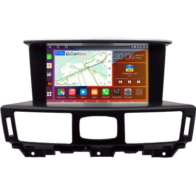 Штатная магнитола Canbox H-Line 2K 4184-9-4007 для Nissan Fuga 2 2009-2024 (Тип B, для авто с кнопкой TEL) на Android 10 (4G-SIM, 6/128, DSP, QLed)