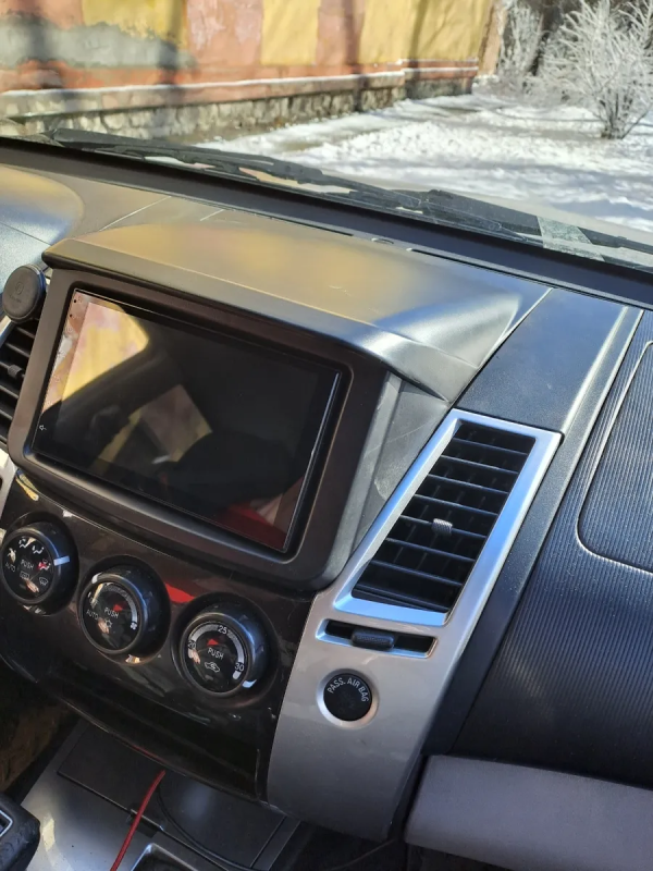 Установка штатной магнитолы на android для Mitsubishi Pajero Sport 2008+