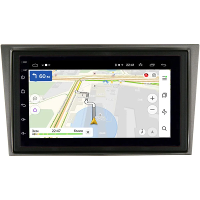 Магнитола в штатное место 2 din Opel Antara 2006-2017 (серая, с ребром) Canbox 1.5/32 на Android 10 (RS7-RP-OPVTD-212) (IPS, DSP, CarPlay)