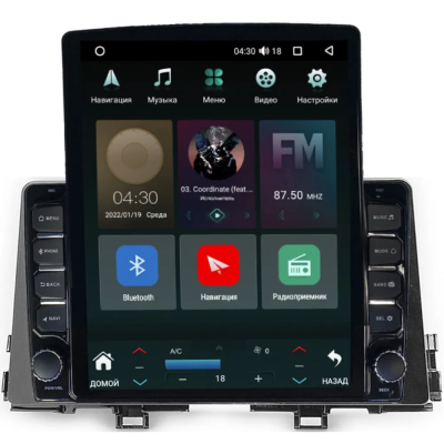 Штатная магнитола Canbox M-Line 5614-9-067 для Kia Picanto 3, Morning 3 2017-2023 на Android 10 (4G-SIM, 4/64, DSP, QLed, Tesla)