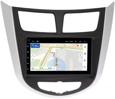 Магнитола в штатное место 2 din Hyundai Solaris, Accent 4 2010-2019 OEM на Android 10 (CarPlay, AHD, 1/32) (RK7-RP-HDSL-19)