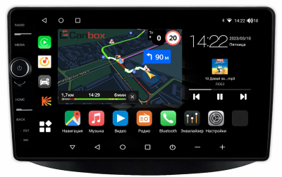 Штатная магнитола Toyota Estima, Previa (XR10, XR20) 1990-2000 Canbox M-Line 7840-9-2622 на Android 10 (4G-SIM, 2/32, DSP, QLed)