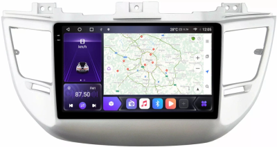 Carmedia OL-9705-MKD-9509-2K-12512-D7 магнитола для Hyundai Tucson (2015-2018) на Android 13 c 12GB, DSP, 4G