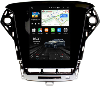 Штатное головное устройство Ford Mondeo 4 2010-2014 Canbox M-Line (Tesla style) 9.7 дюймов 2/32 5620-FR139A на Android 10 (4G-SIM, DSP, QLed)