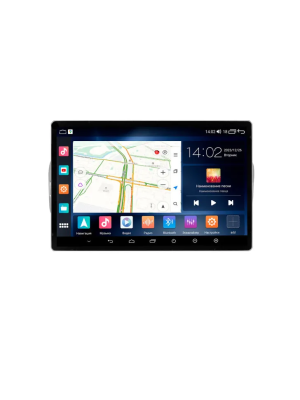 Магнитола для Volkswagen Tiguan 2007-2018 цвет Серебро Parafar на Андроид 13.0 PF488T3LUX213u2kAIR