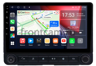 Штатная магнитола Honda HR-V 2, Vezel, XR-V 2014-2021 Canbox L-Line 4169-9-2141 на Android 10 (4G-SIM, 2/32, TS18, DSP, QLed)