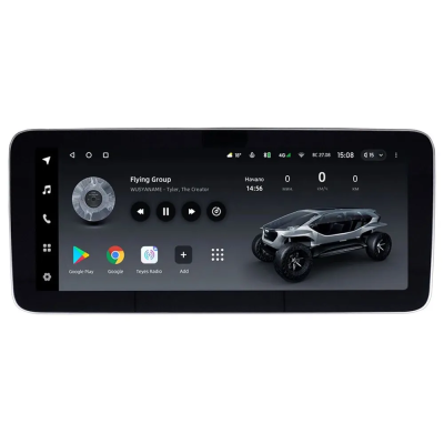 Штатная магнитола GAZ Газел НН (Gazele NN) 12.3 дюйма Teyes LUX ONE (Round Corner) 4/32 RM-9-930 на Android 10 (4G-SIM, 4/32, DSP, QLed) Mercedes Style