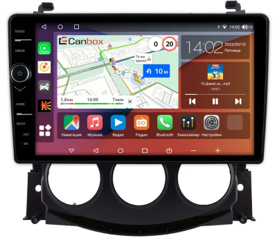 Штатная магнитола Nissan 370Z 2008-2020 (для авто без экрана) Canbox H-Line 7843-9-0107 на Android 10 (4G-SIM, 4/64, DSP, QLed)