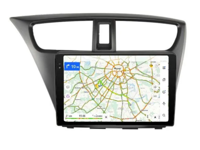 Магнитола Honda Civic 2012—2017 экран 10 дюймов на Андроид 10 NaviPilot DROID10 ULTRA MAX 2K
