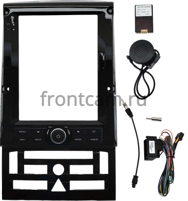 Штатное головное устройство Peugeot 407 2004-2011 (черная, глянцевая) Teyes TPRO 2 DS (Tesla style) 9.7 дюймов 4/32 RM-1312-228 на Android 10 (4G-SIM, DSP, QLed)