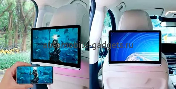 ERGO ER1050AN навесной монитор на подголовник на Android 10 ERGO ER1050AN навесной монитор на подголовник на Android 10